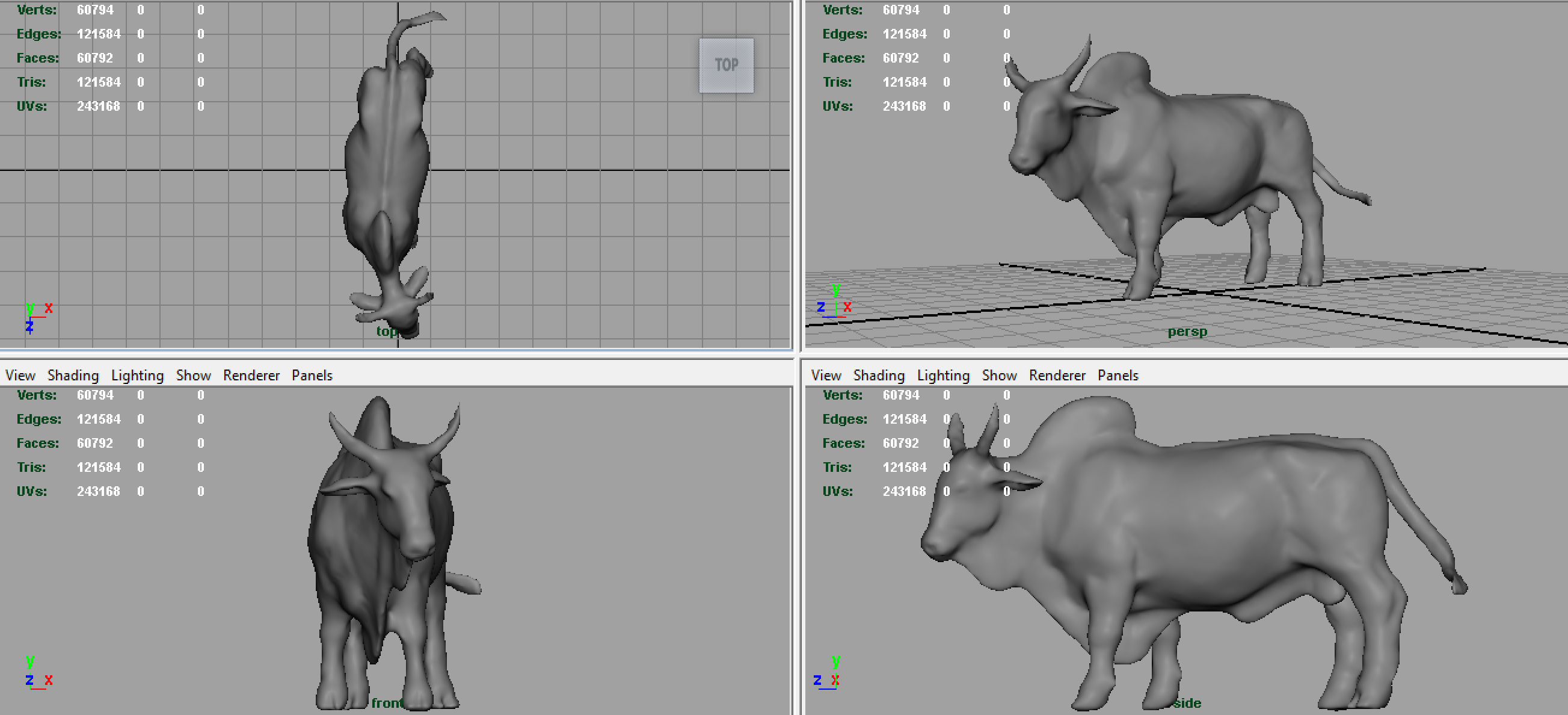 SACRED COW 3D model_6