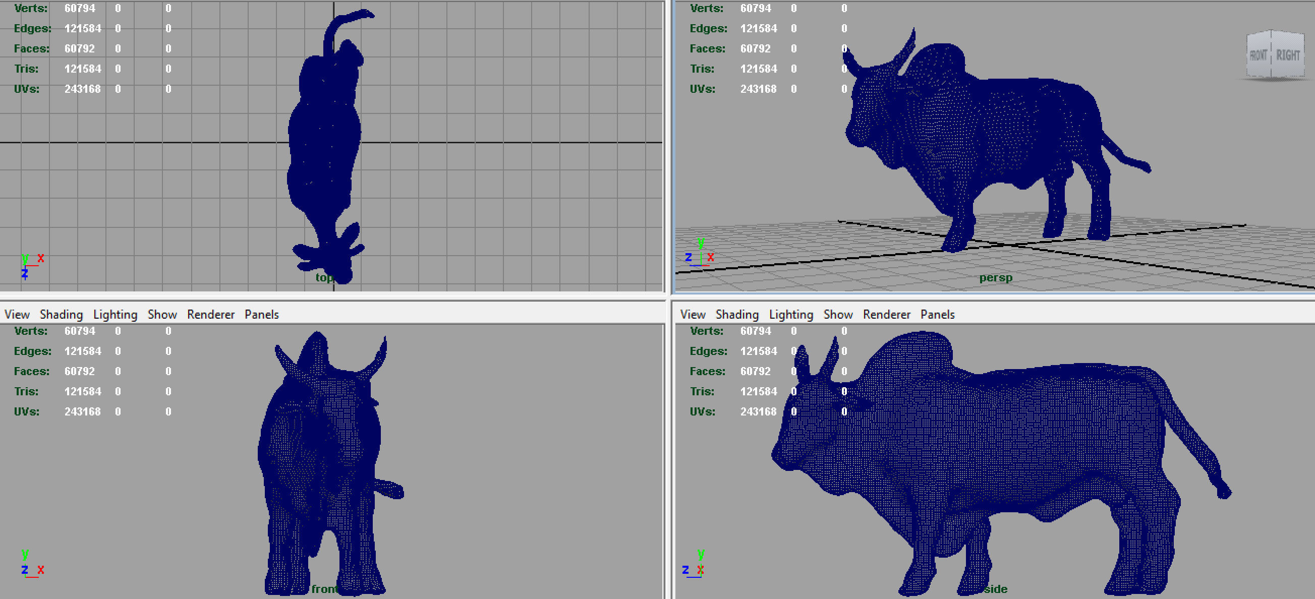 SACRED COW 3D model_7