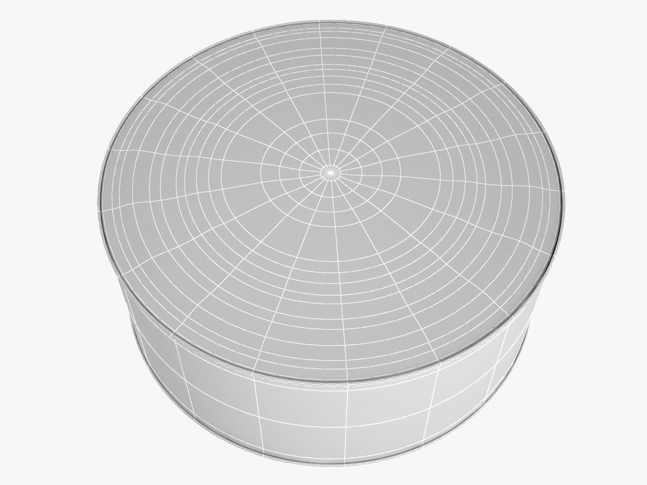 Canned tin can 3D model_7