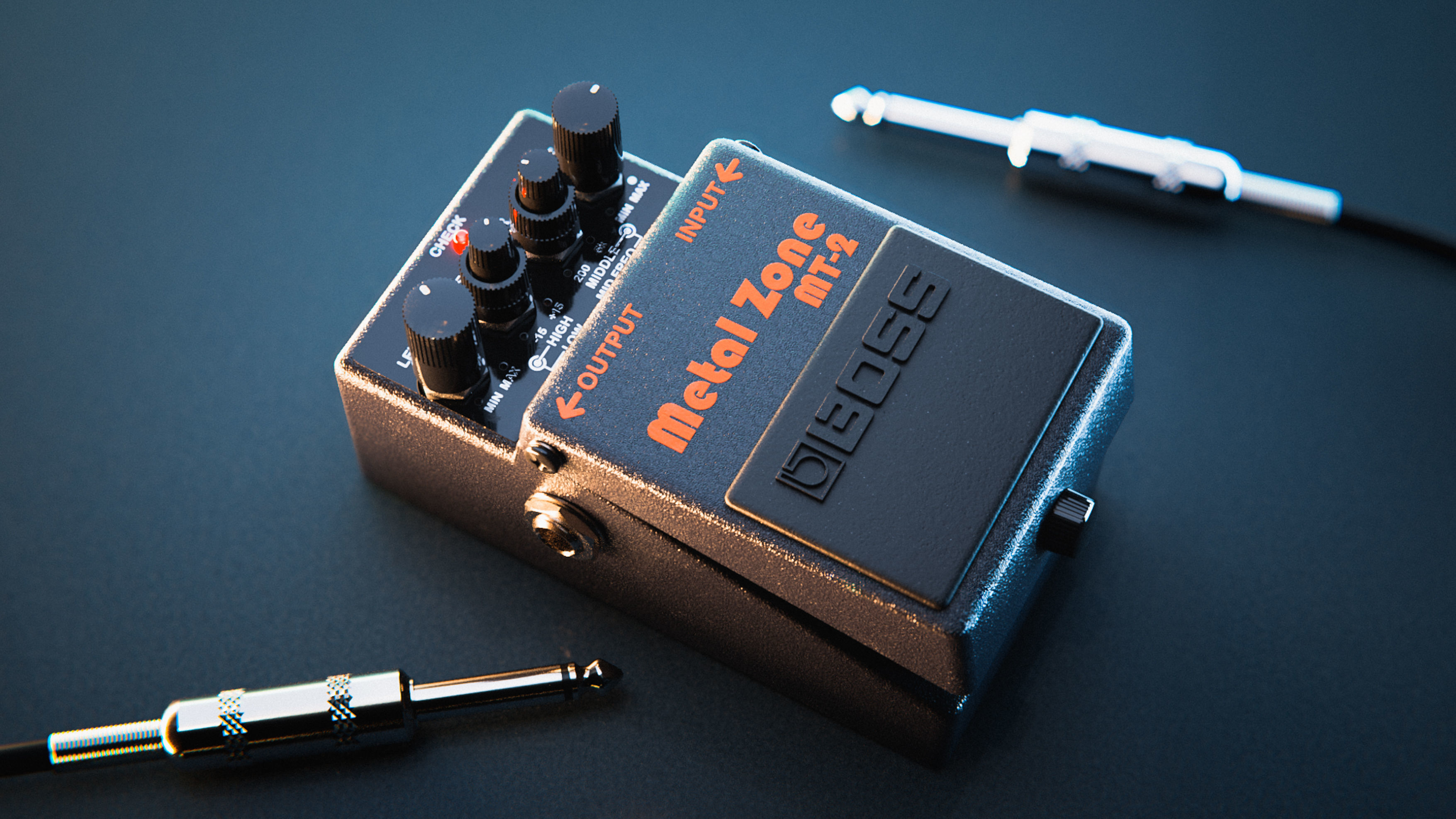 Guitar pedal Boss Metal Zone MT-2 3D model_1