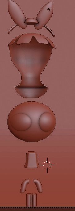 blossom keychain model for 3d print 3D print model_1