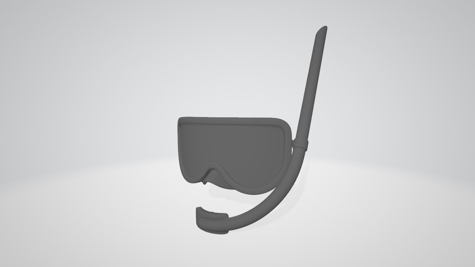 Diving Mask  3D model_23
