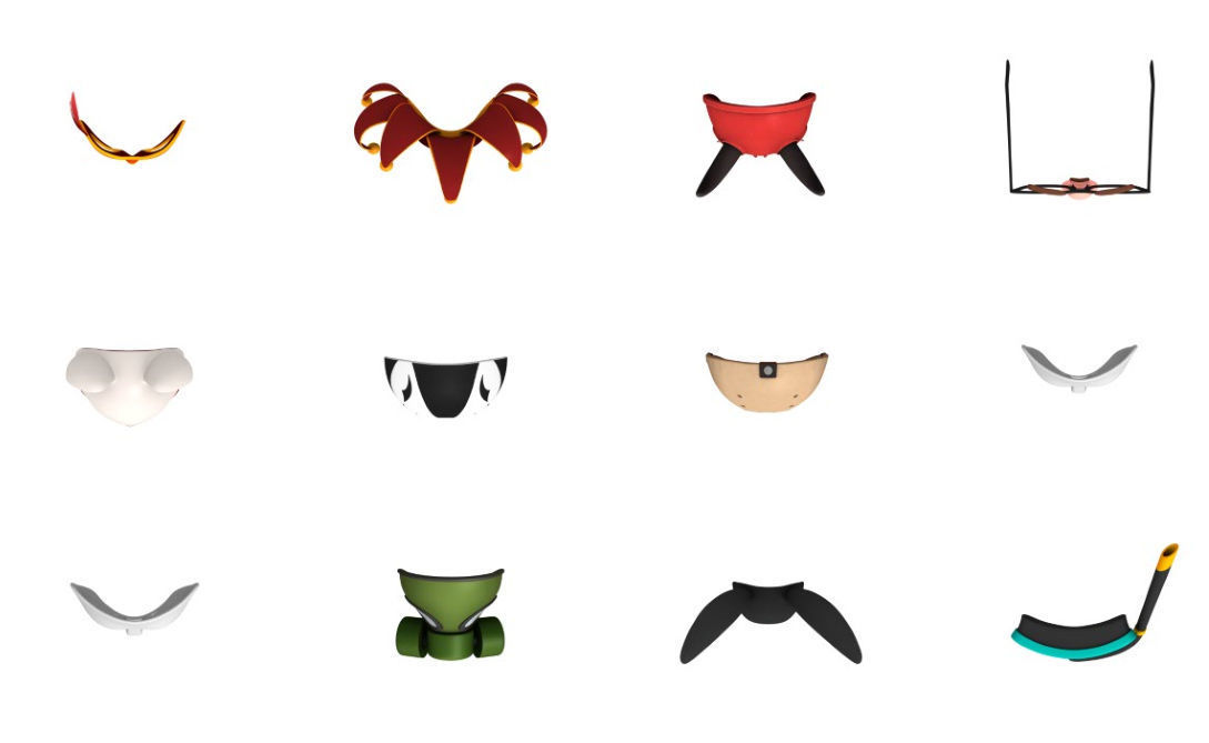 Mask Pack  3D model_17