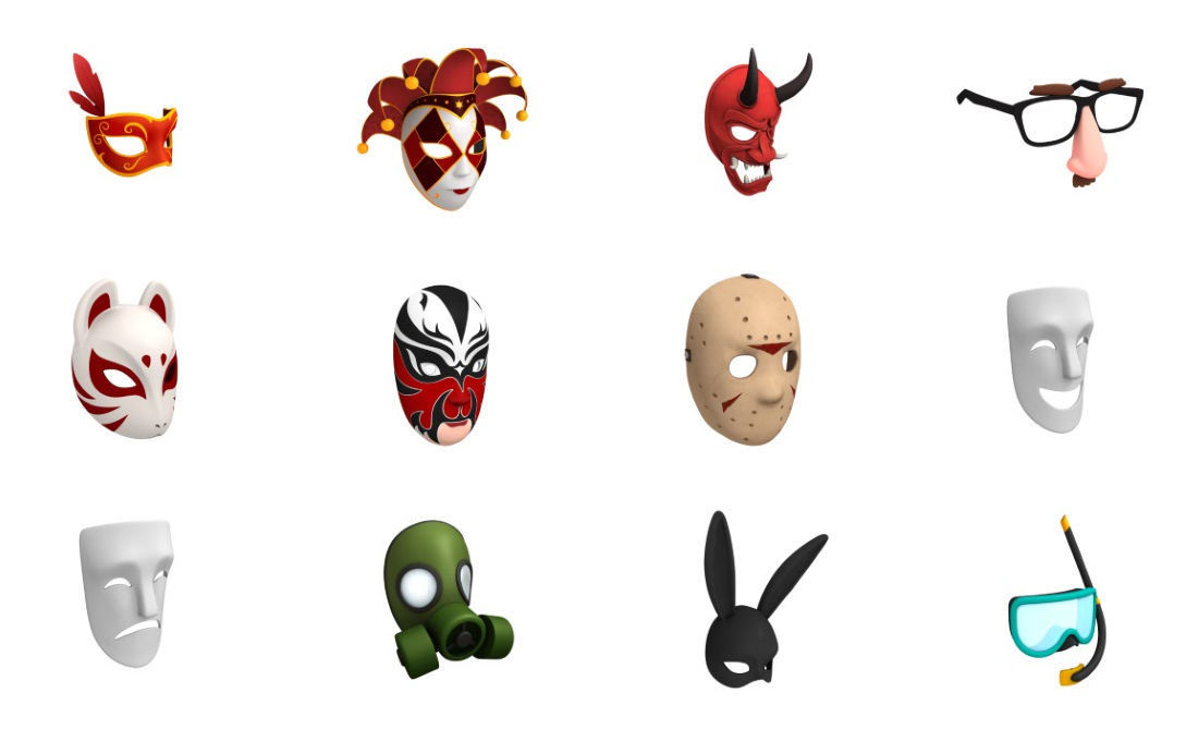 Mask Pack  3D model_18