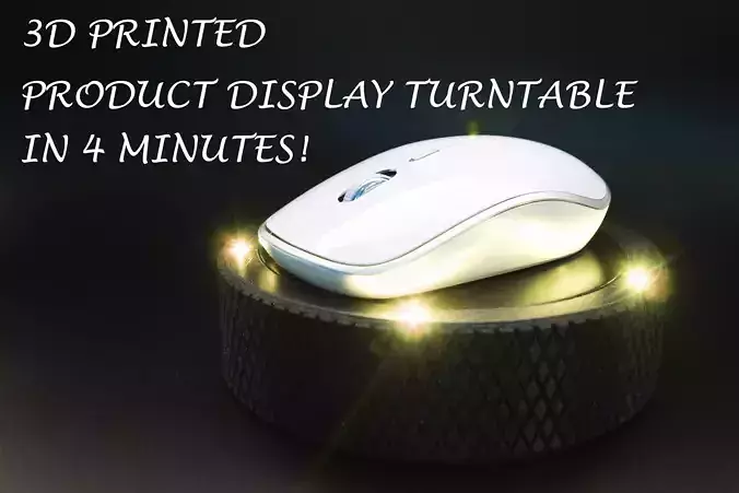 Rotating Turntable Arduino nano 3D model