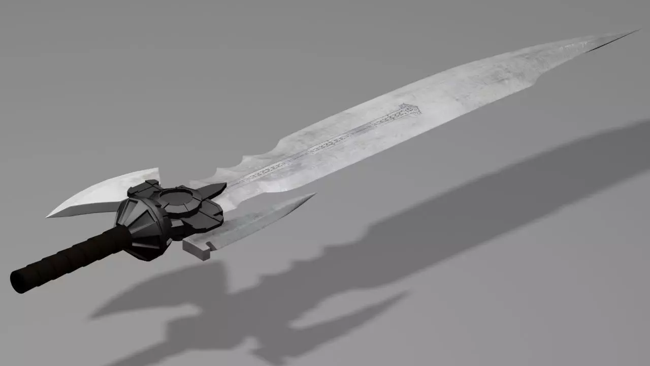 Sword model Free 3D model