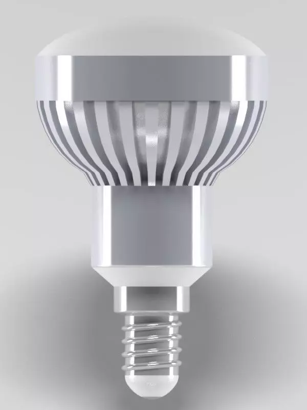 led light bulb 3D model_0