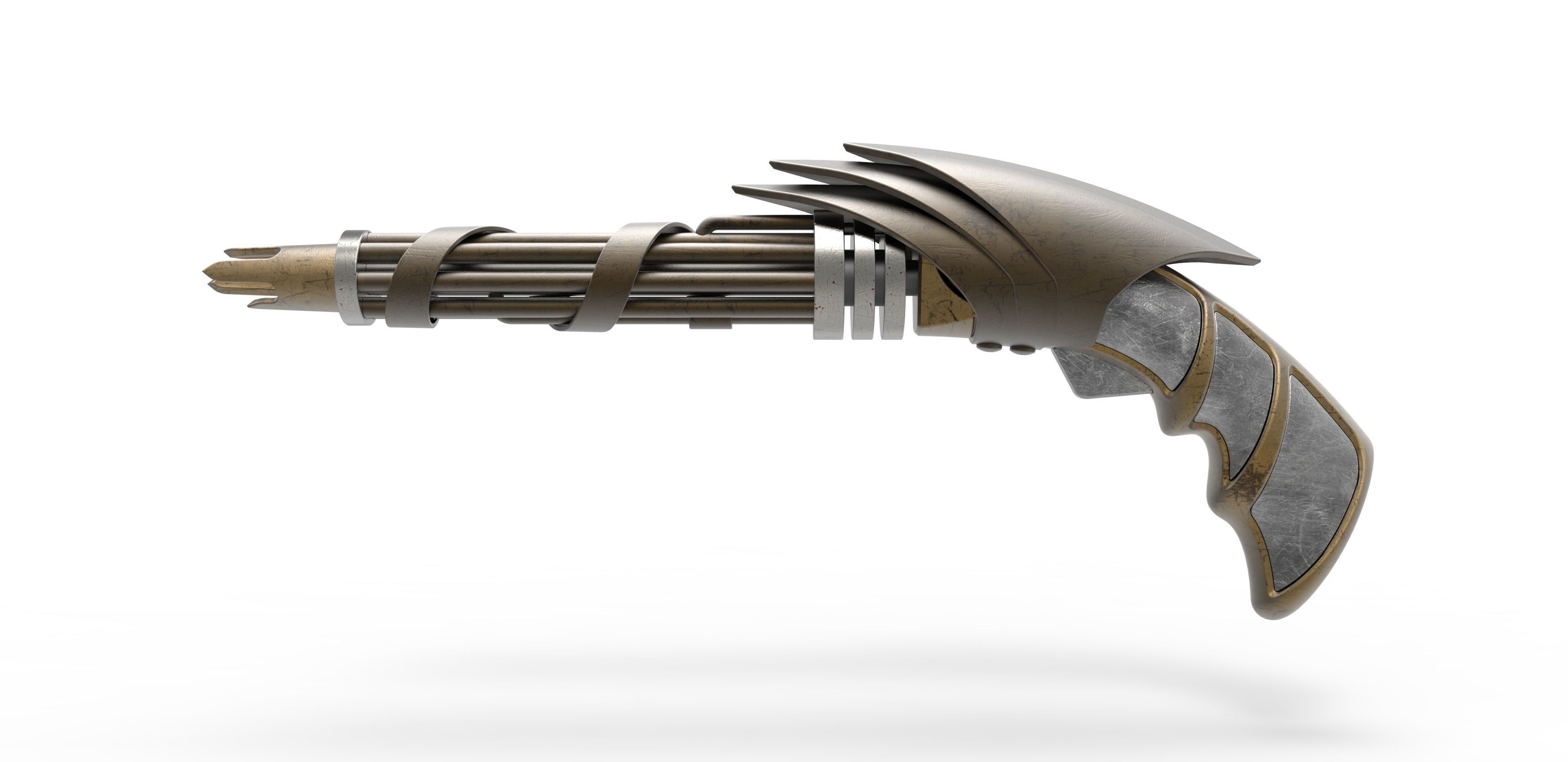 Romulan Phaser Pistol from the movie Star Trek 2009 3D print model_5
