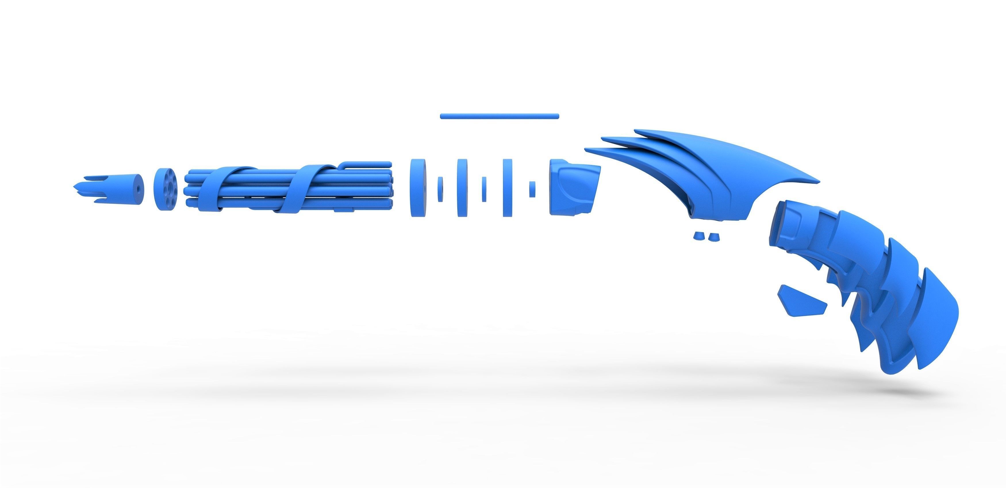 Romulan Phaser Pistol from the movie Star Trek 2009 3D print model_26