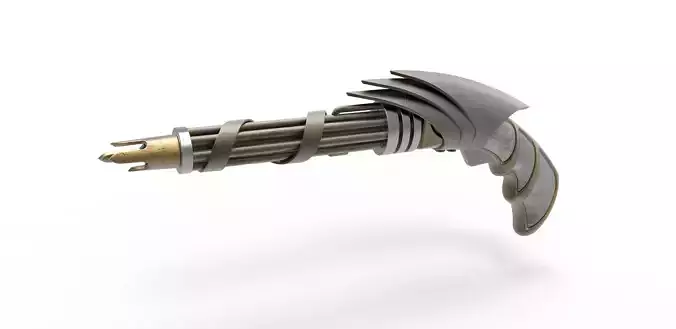 Romulan Phaser Pistol from the movie Star Trek 2009 3D print model