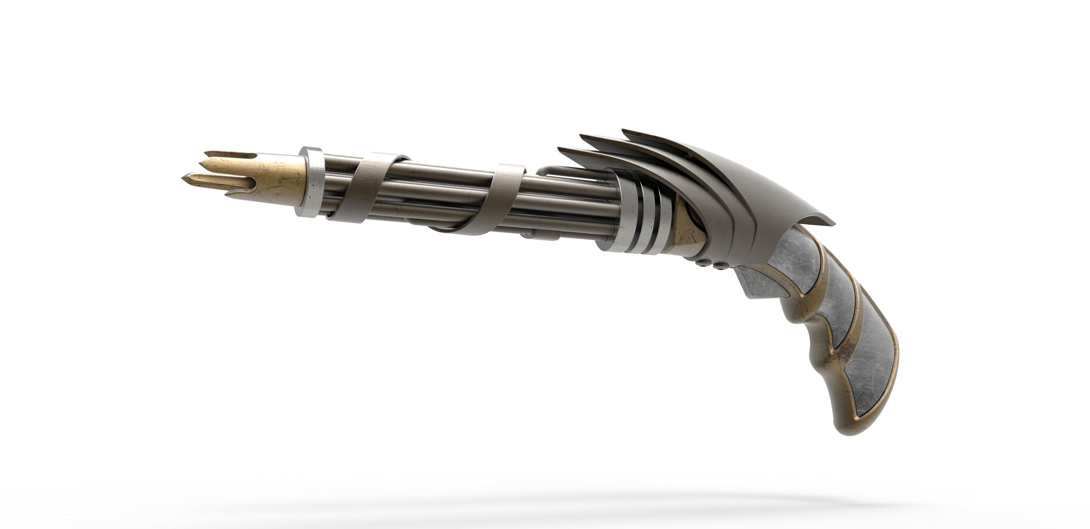Romulan Phaser Pistol from the movie Star Trek 2009 3D print model_1