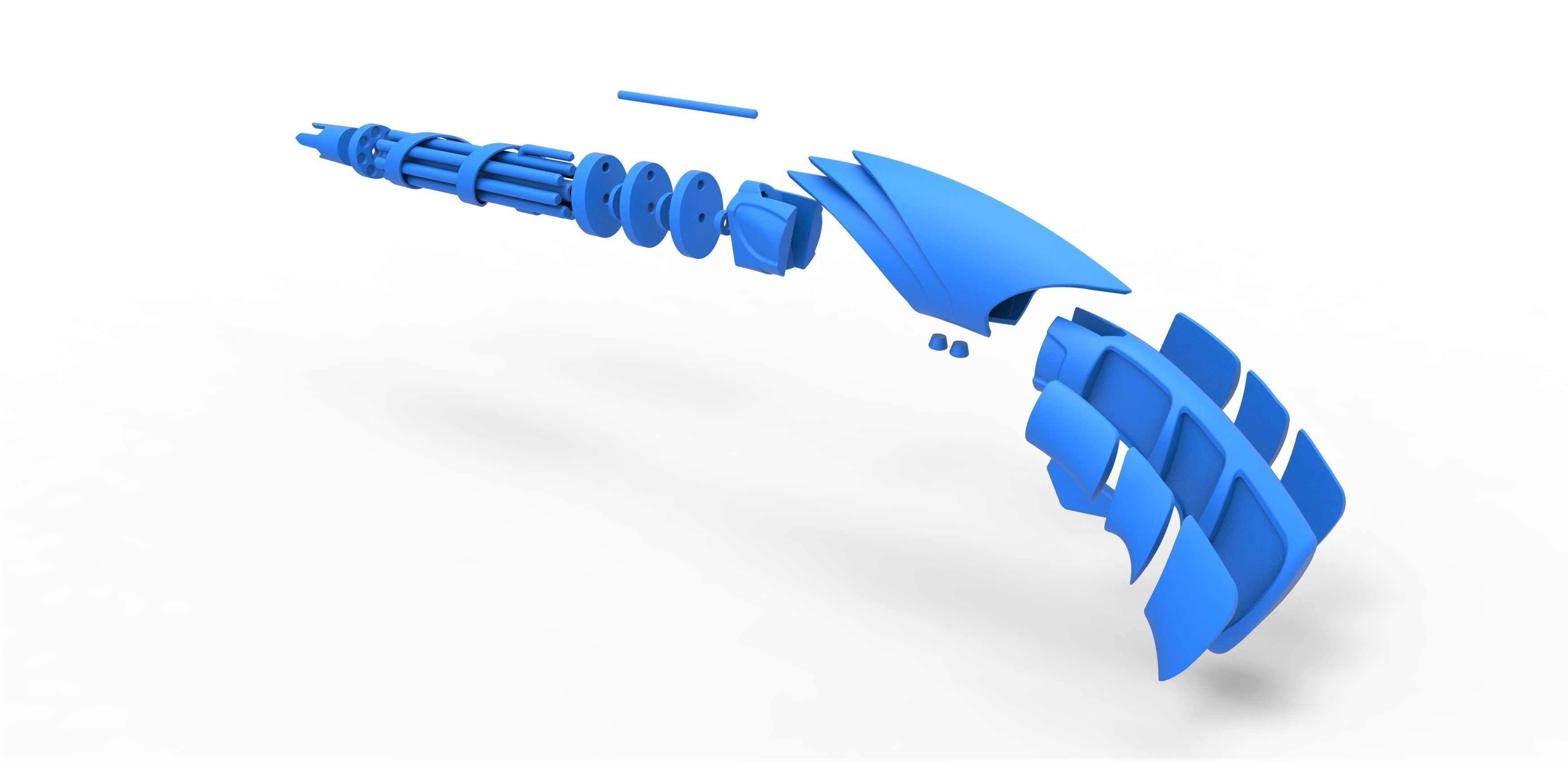 Romulan Phaser Pistol from the movie Star Trek 2009 3D print model_28