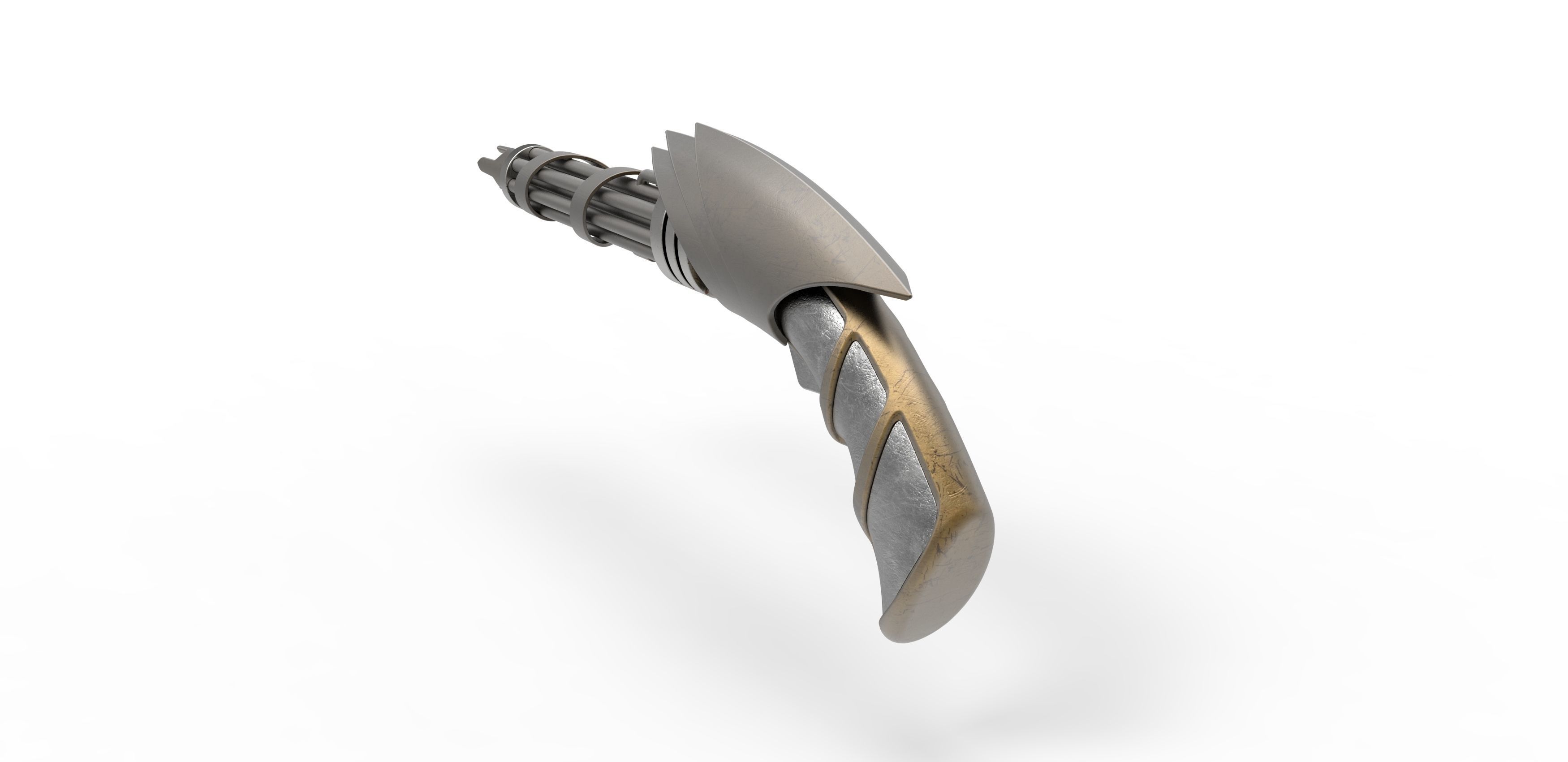 Romulan Phaser Pistol from the movie Star Trek 2009 3D print model_9