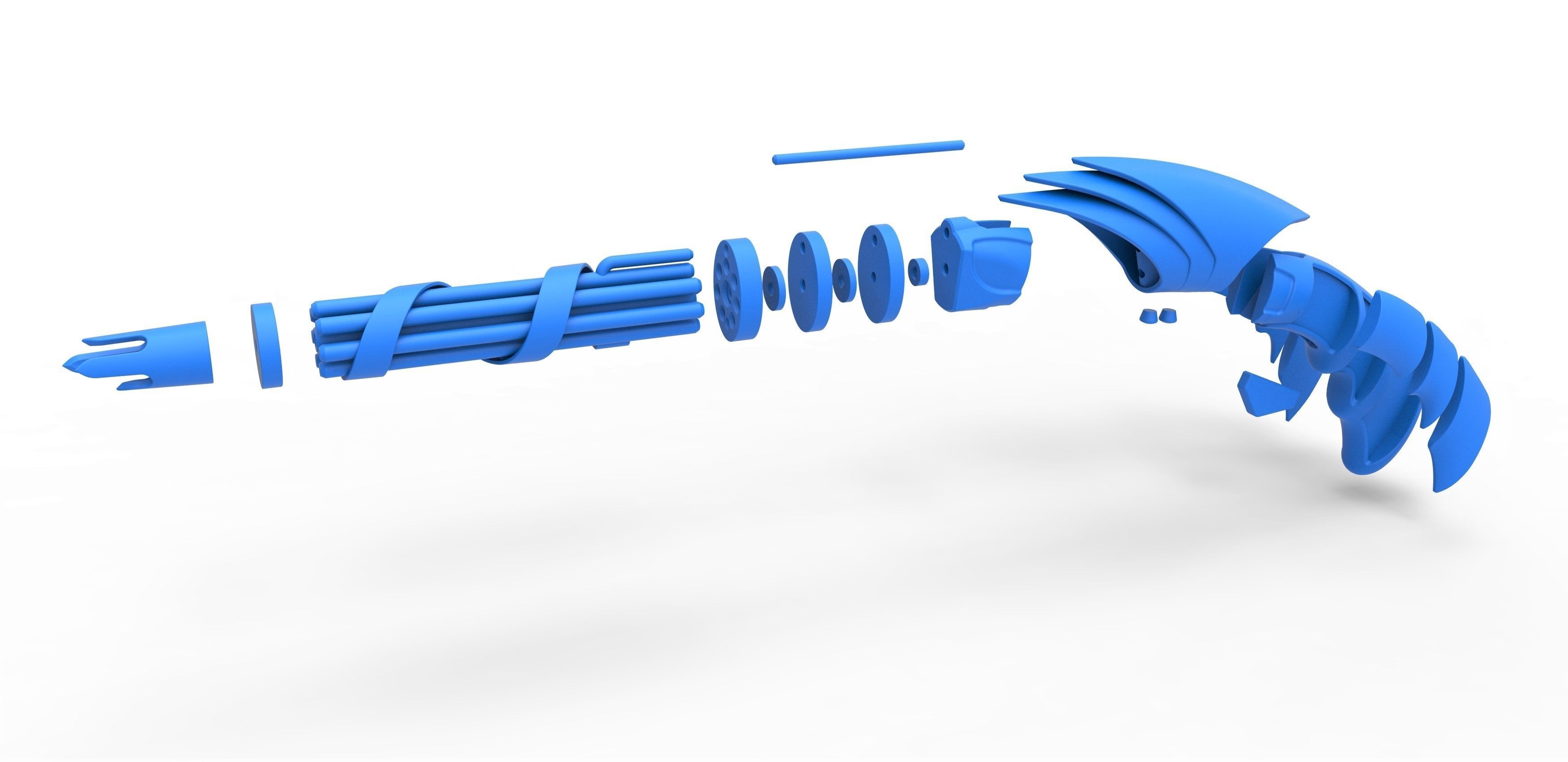 Romulan Phaser Pistol from the movie Star Trek 2009 3D print model_22