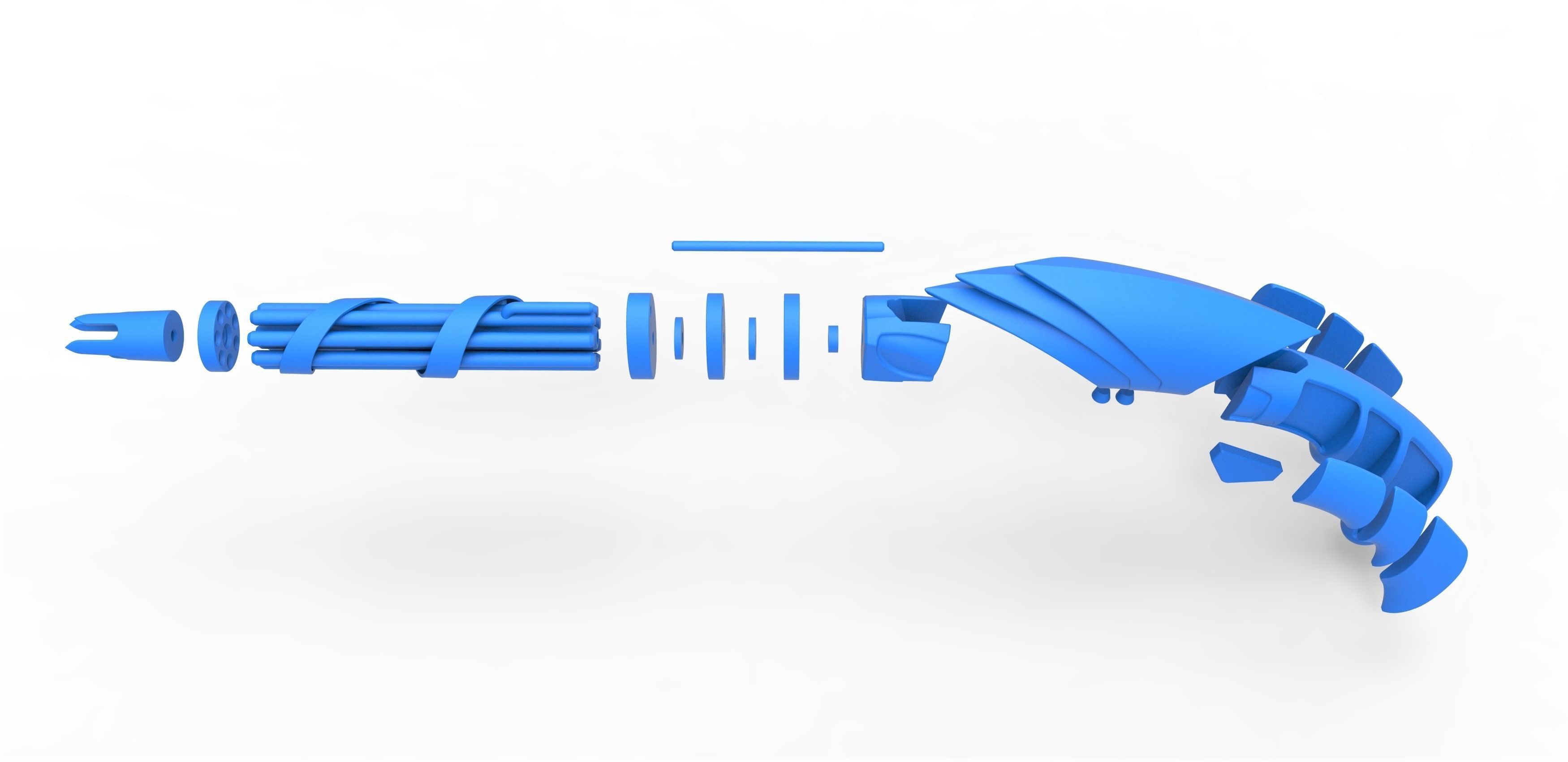 Romulan Phaser Pistol from the movie Star Trek 2009 3D print model_27