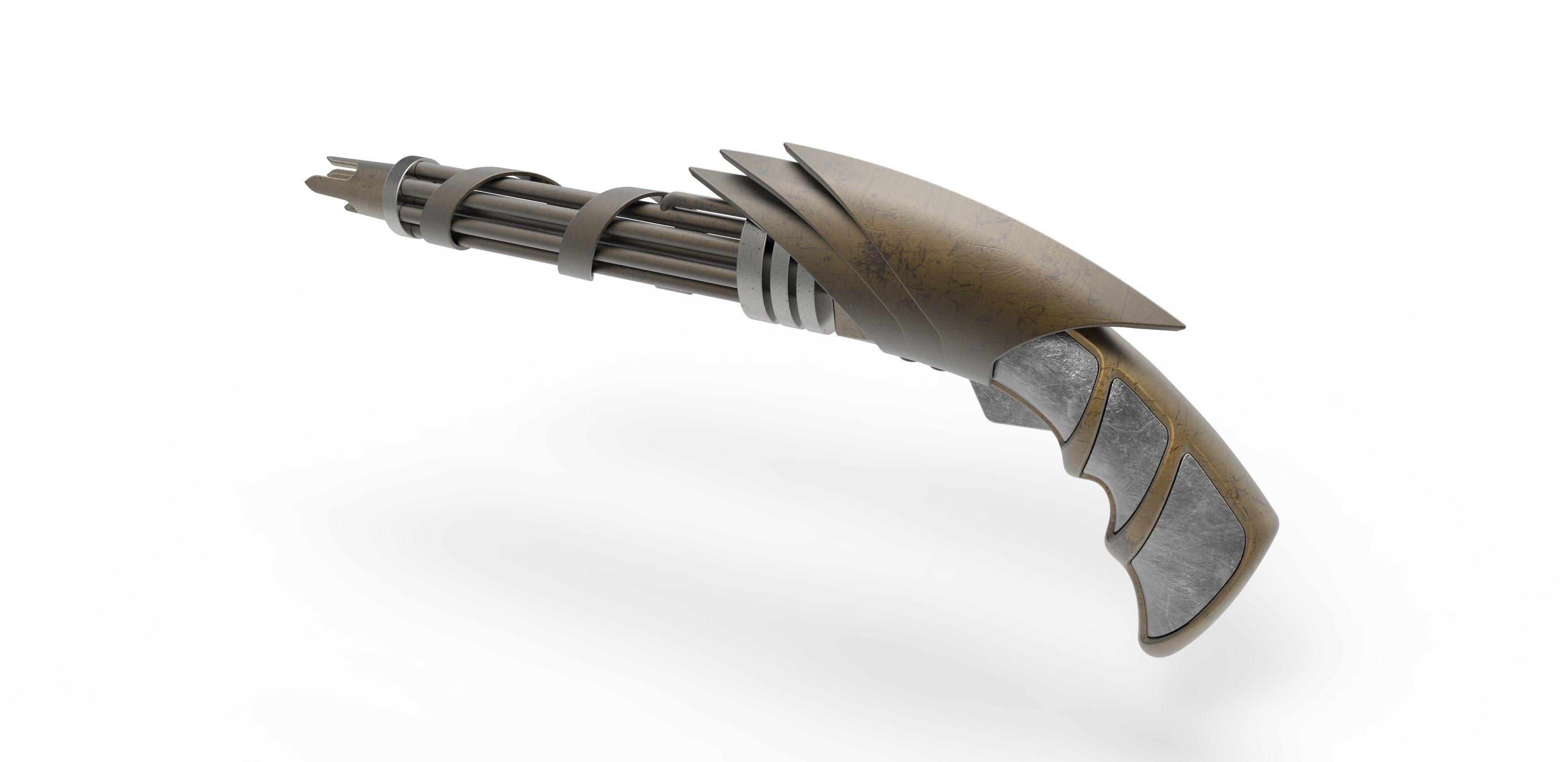Romulan Phaser Pistol from the movie Star Trek 2009 3D print model_8