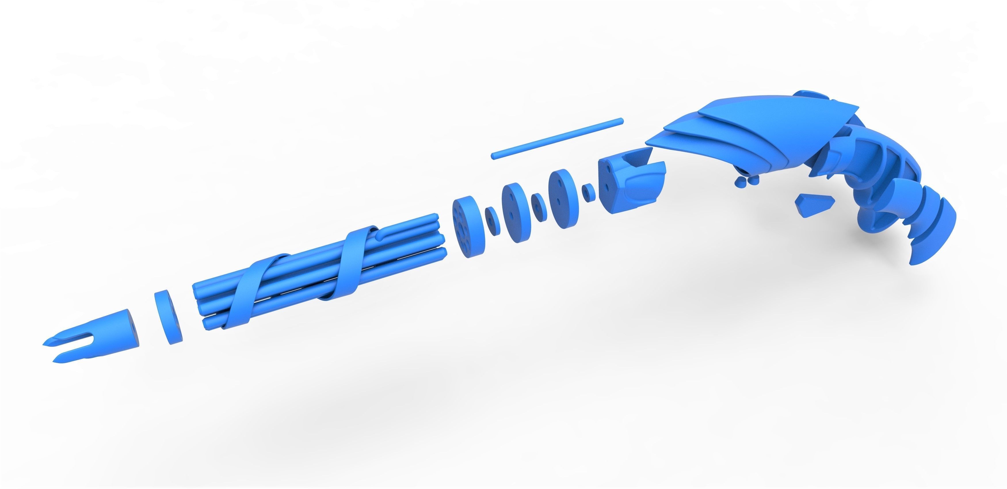 Romulan Phaser Pistol from the movie Star Trek 2009 3D print model_24