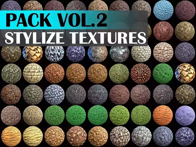Stylized Texture Pack - VOL 2 Texture Stylized Texture Pack - VOL 2 Texture