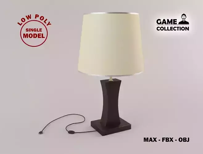 Modern Lamp 2 lowpoly