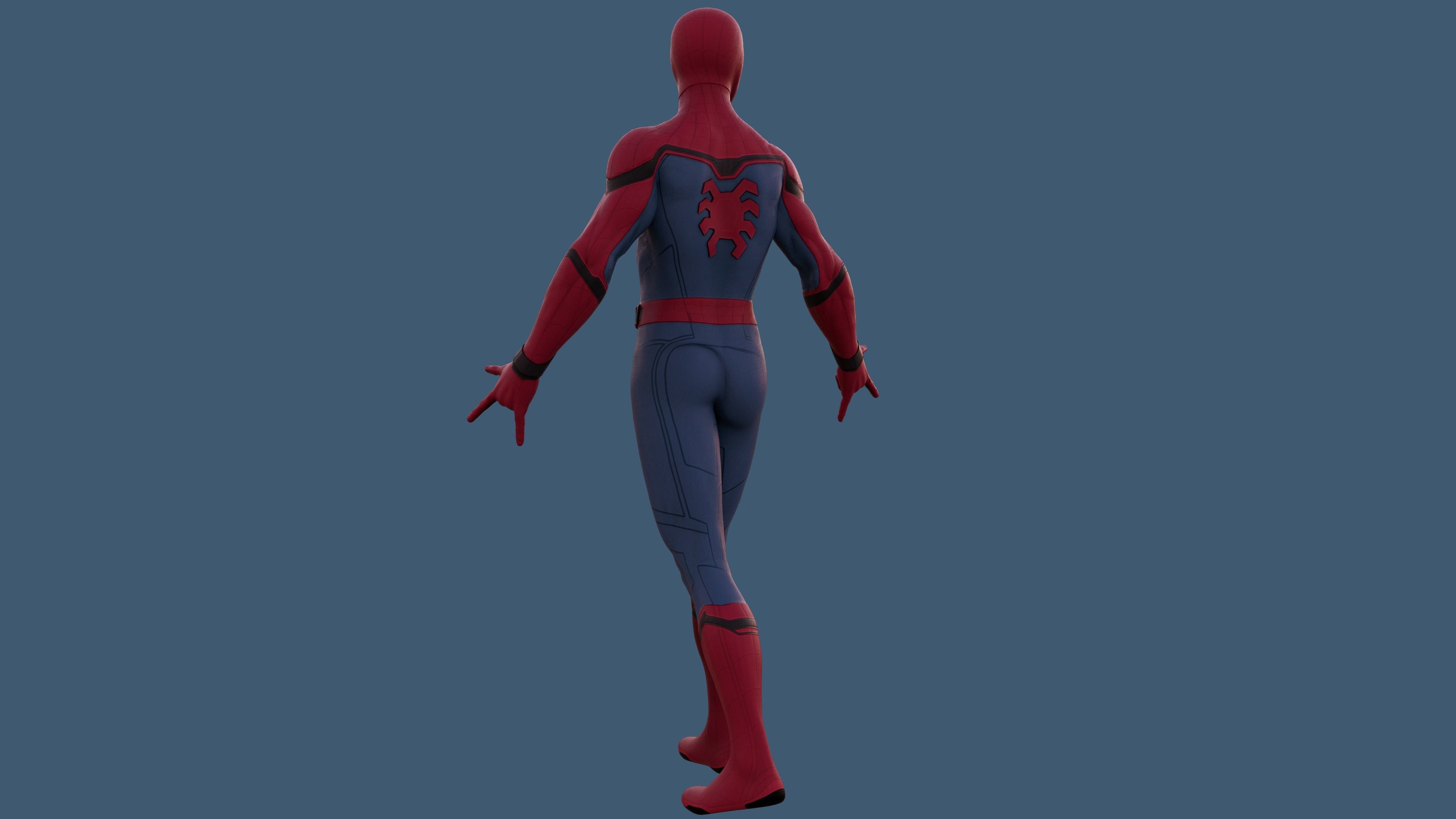 Spider-man Homecoming 3D model_1