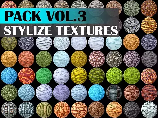 Stylized Texture Pack - VOL 3
