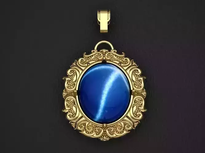 European Pattern pendant