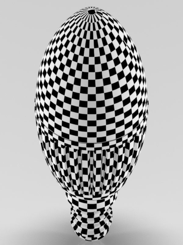 led light bulb 3D model_11