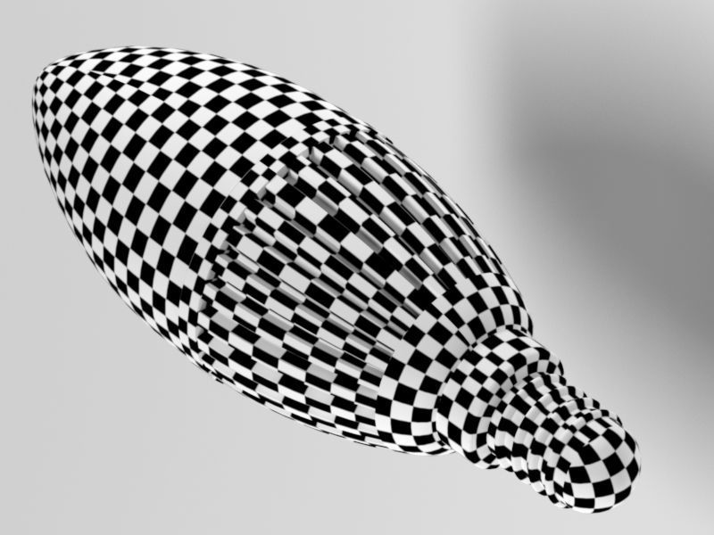 led light bulb 3D model_13