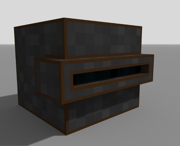 helmet pubg pixel 3D model_1