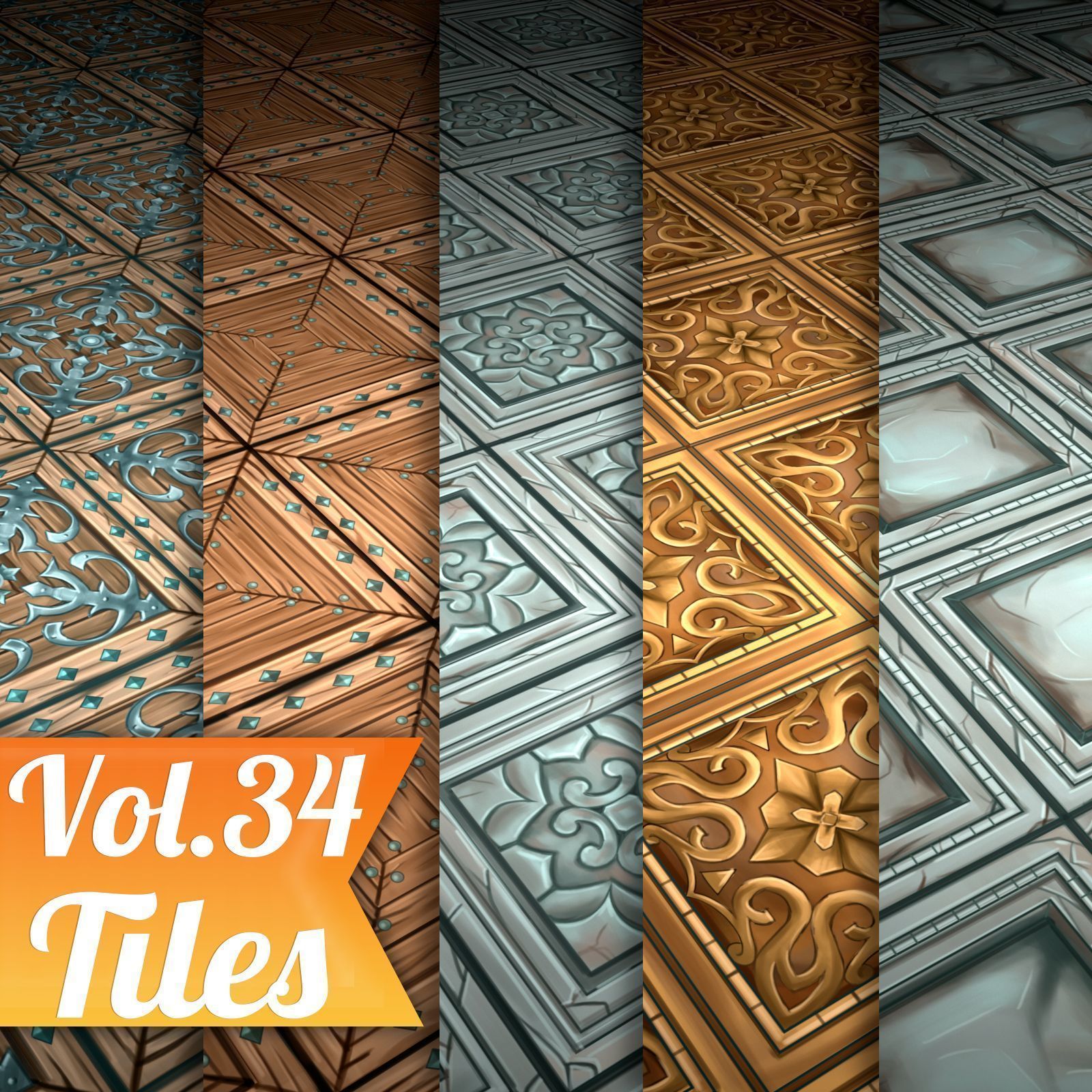 Stylized Texture Pack - VOL 4 Texture_16