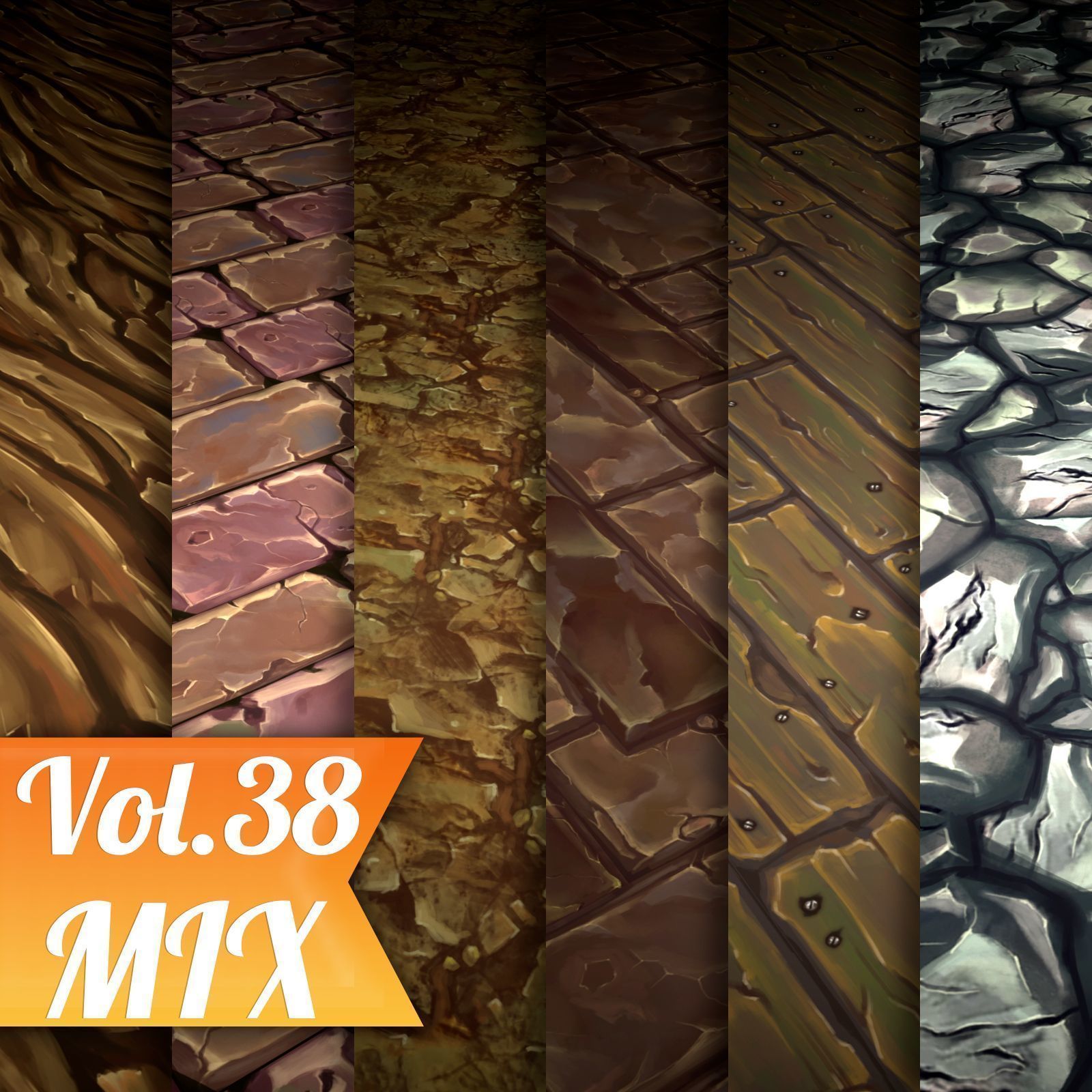 Stylized Texture Pack - VOL 4 Texture_20