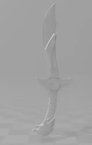 Power rangers 3d file SABA White tiger