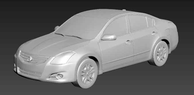 2012 Nissan Altima SL 3D print model