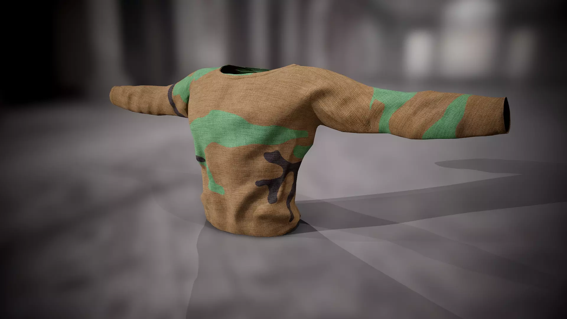 Sweatshirt 10 Low-poly 3D model