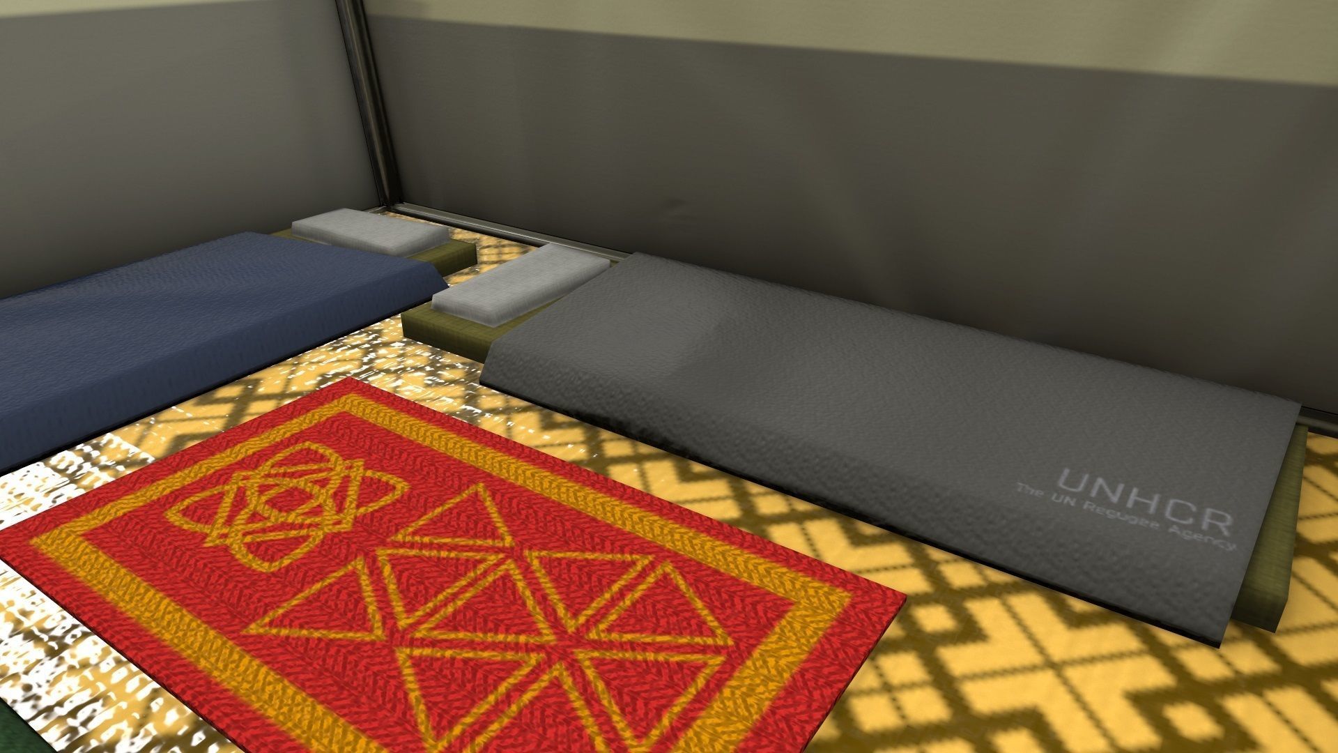 SyrianTentCityPart01 tent Low-poly 3D model_24