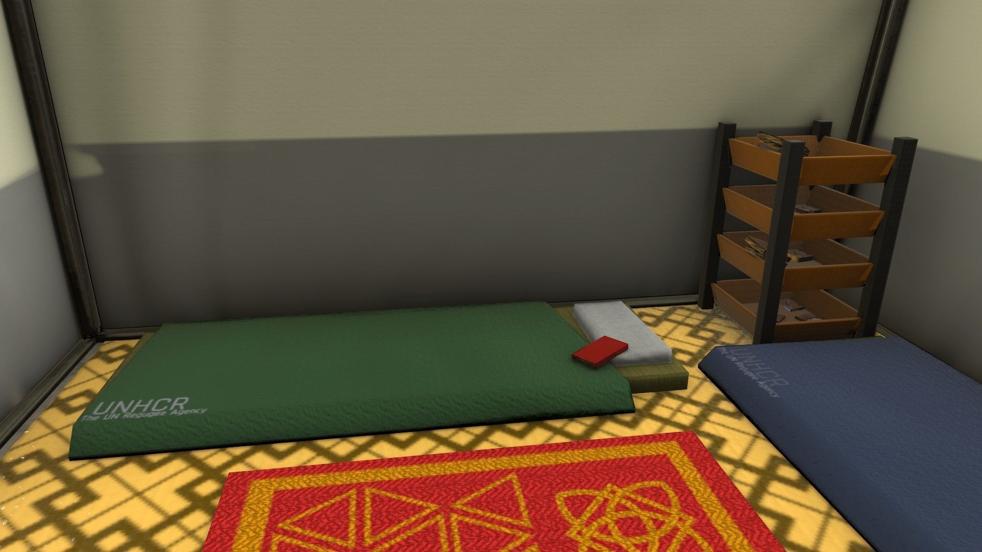 SyrianTentCityPart01 tent Low-poly 3D model_26