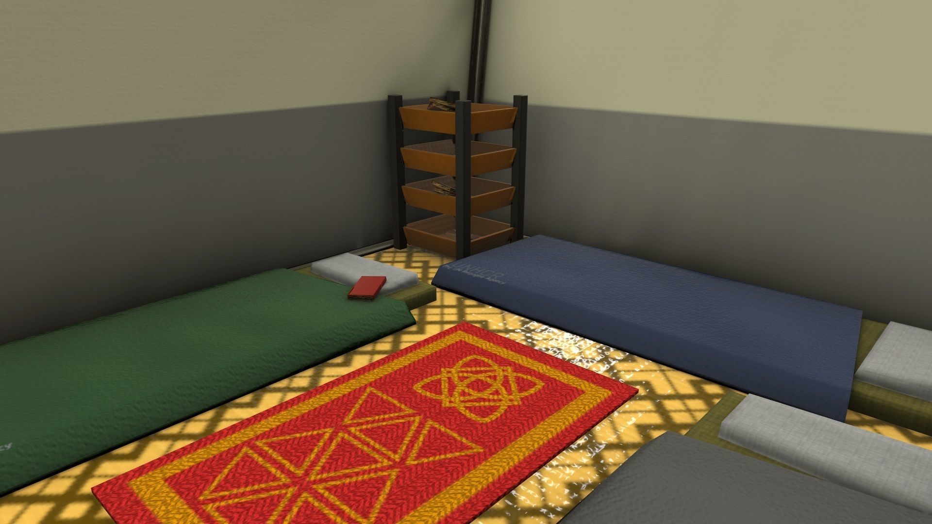 SyrianTentCityPart01 tent Low-poly 3D model_25