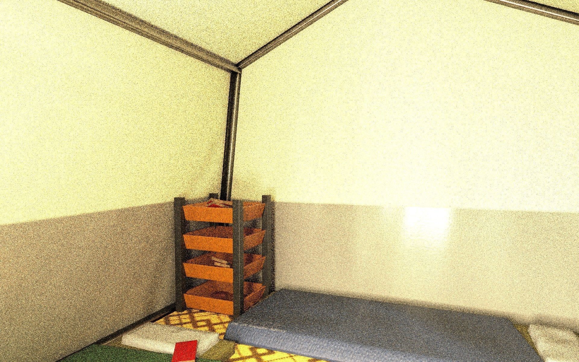 SyrianTentCityPart01 tent Low-poly 3D model_38