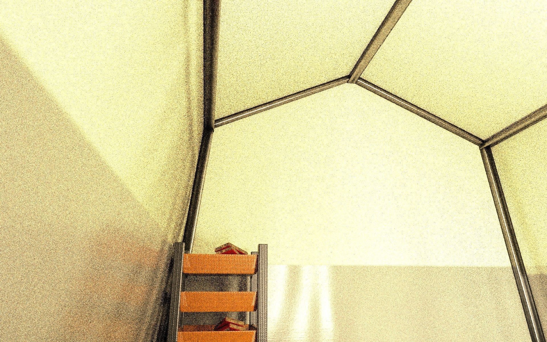 SyrianTentCityPart01 tent Low-poly 3D model_40