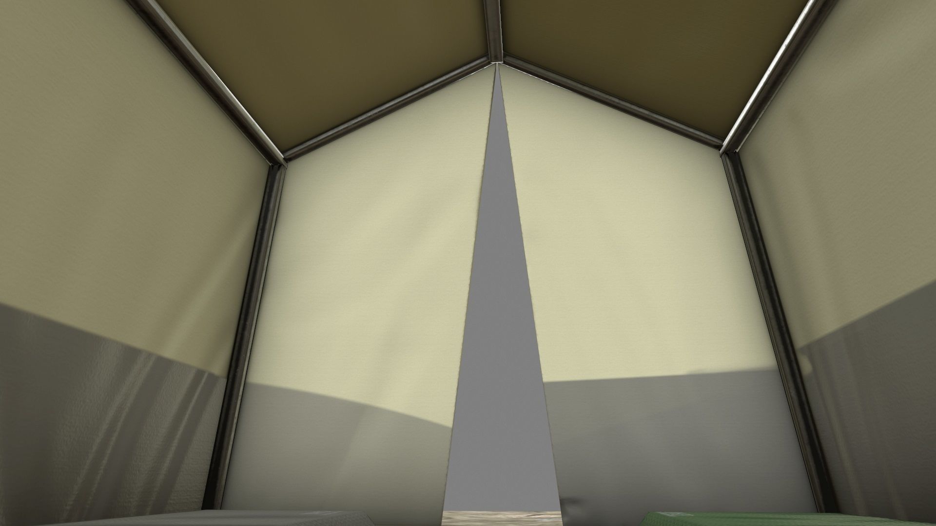 SyrianTentCityPart01 tent Low-poly 3D model_28