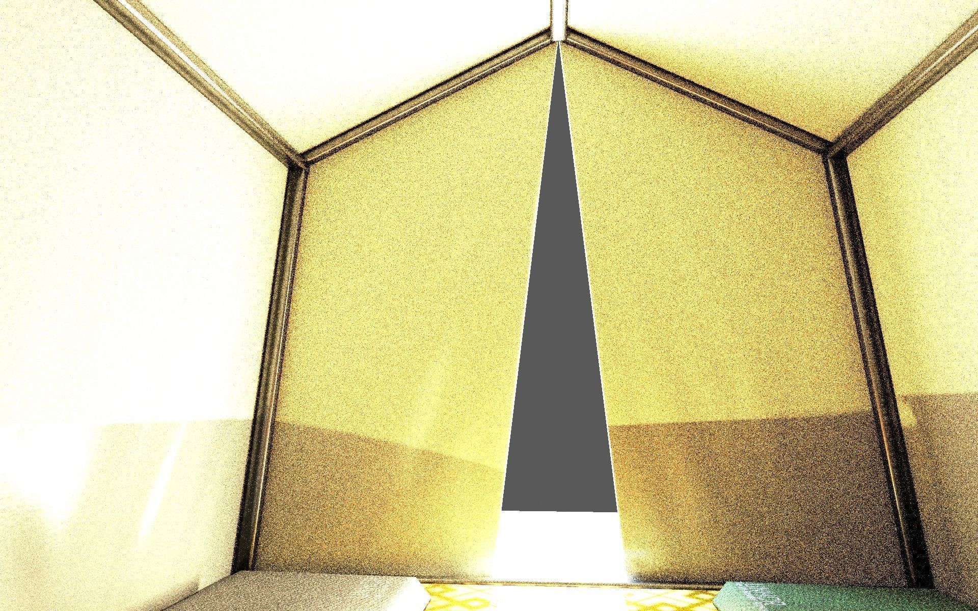 SyrianTentCityPart01 tent Low-poly 3D model_41
