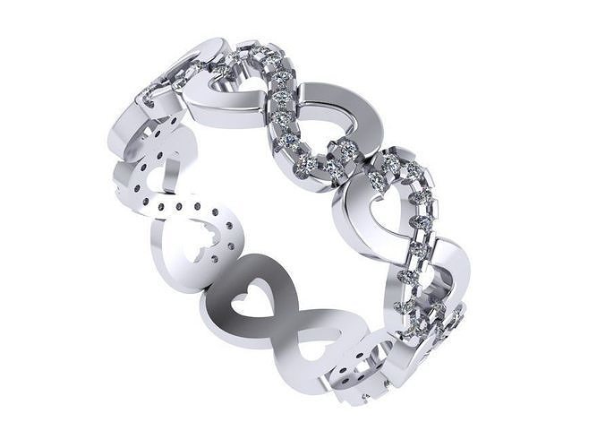Infinity Pandora Love Ring 3D print model