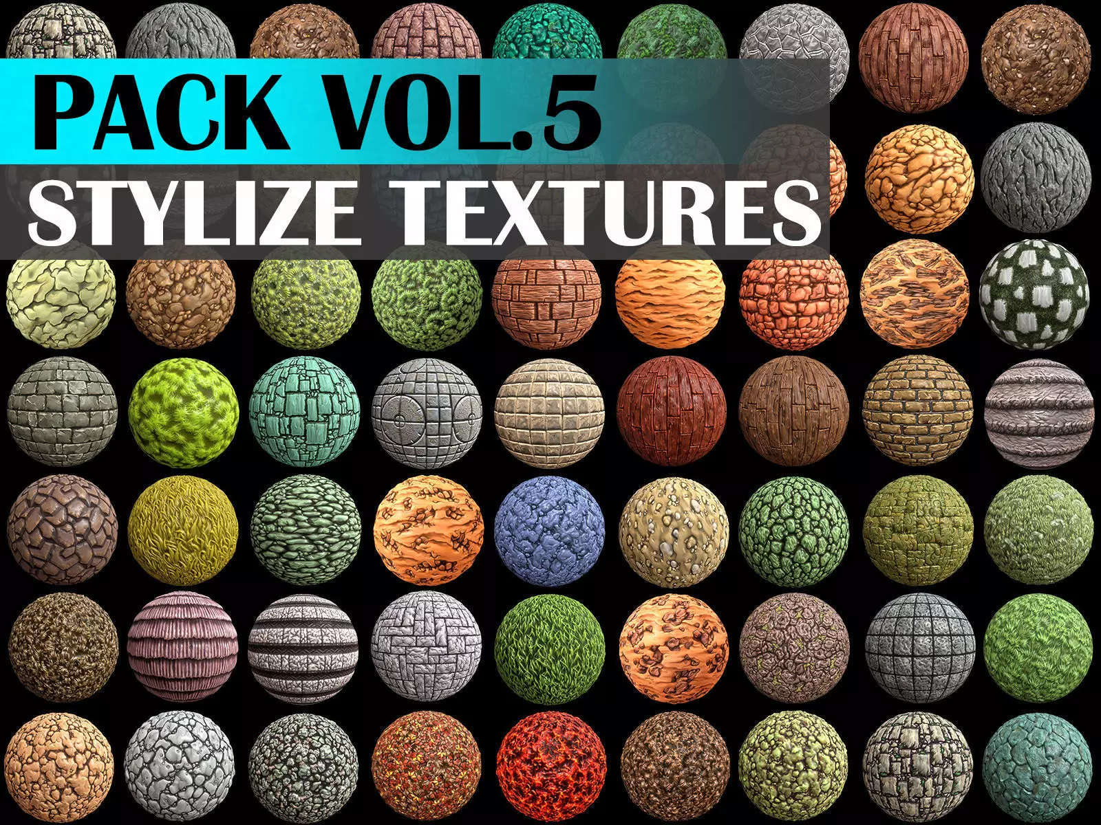 Stylized Texture Pack - VOL 5 Texture_0
