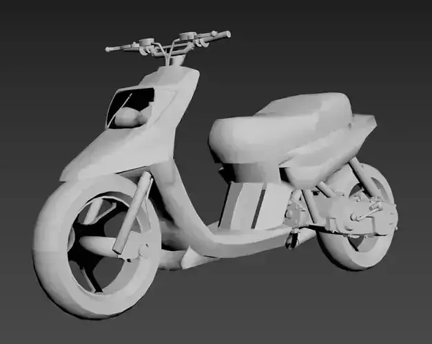mbk booster spirit spitro SL TECH 3D print model