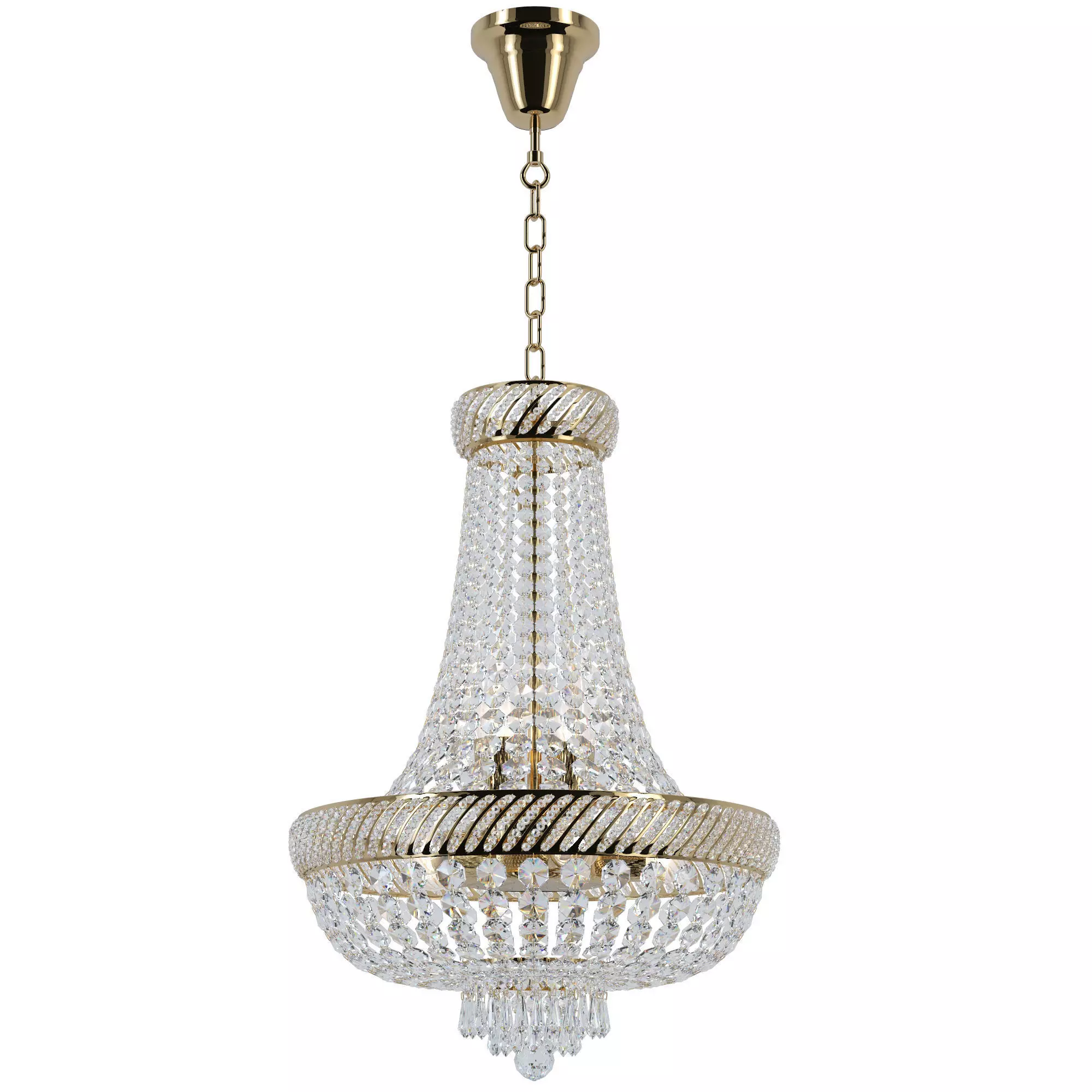 Chandelier Bari E 1 5 45 200 G 3D model_0
