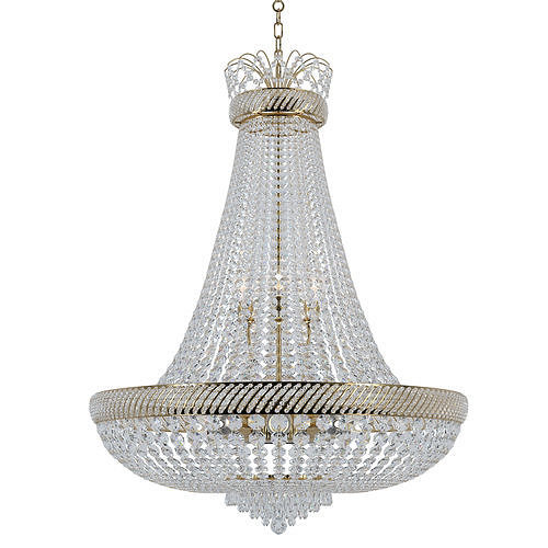 Chandelier Bari E 1 5 80 200 G 3D model