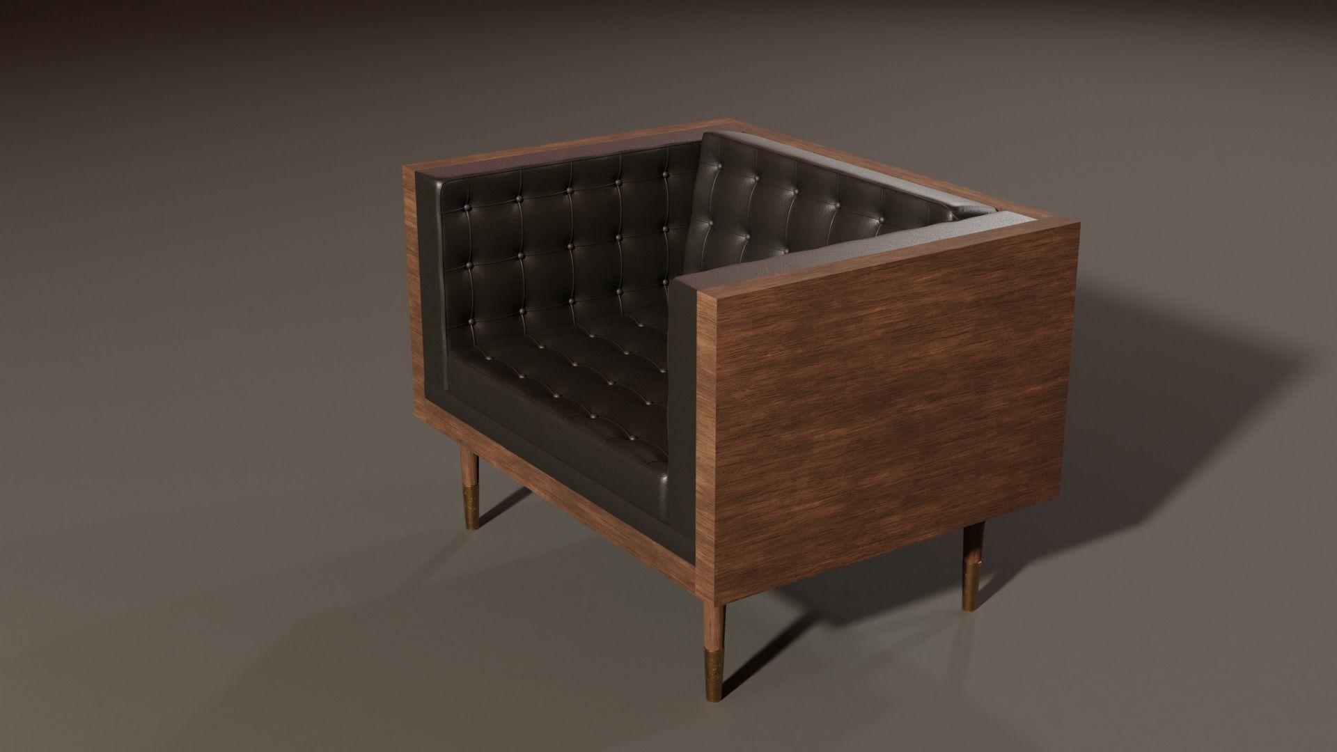 Box Chair 3D model_4