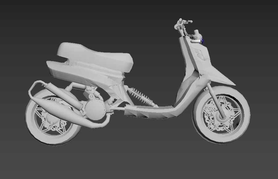 spitro RX police cop scooter 3D print model_5