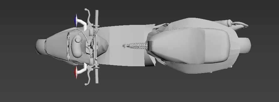 spitro RX police cop scooter 3D print model_11