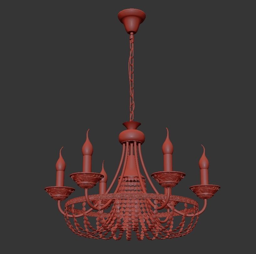 Chandelier Latera E 1 1 6 S 3D model_1